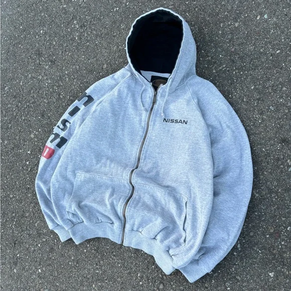 Nissan Nismo Racing Zip Up Hoodie Sweater Jacket 🏎️ - Picture 2 of 10